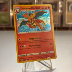Pokemon TCG Special Delivery Charizard SWSH075 Near Mint Holo Promo Pikachu NM/M - Image 2