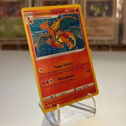 Pokemon TCG Special Delivery Charizard SWSH075 Near Mint Holo Promo Pikachu NM/M - Image 3