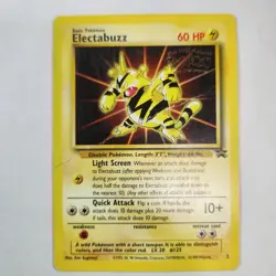 Electabuzz #2 Black Star Promo - Movie Promo - WotC - Pokemon TCG - HP/Damaged - Image 1