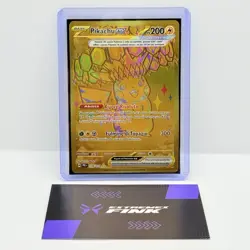 CARTA POKEMON PIKACHU EX GOLD 179/131- ITA - EVOLUZIONI PRISMATICHE - NEAR MINT - Image 1
