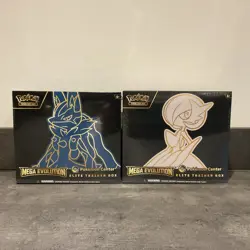 Pokemon Center Elite Trainer Box Mega Evolution Lucario & Gardevoir ETB - Image 1