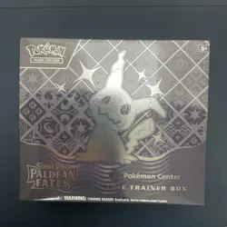 Pokemon TCG Paldean Fates Pokemon Center Elite Trainer Box ETB New Sealed - Image 1