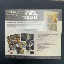 Pokemon TCG Paldean Fates Pokemon Center Elite Trainer Box ETB New Sealed - Image 2
