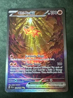 Pokemon TCG Chi-Yu EX Holo Card 259/193 Sv02: Paldea Evolved - Image 1