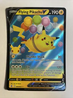 1x Celebrations Pokemon Flying Pikachu V Holo Englisch NM/M Pokemon - Image 1