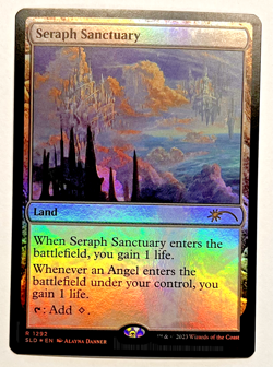 MTG Seraph Sanctuary Secret Lair Drop Series Foil NM - Image 1