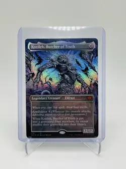 Kozilek, Butcher of Truth Borderless Foil Double Masters 2022 MTG #336 Magic - Image 1
