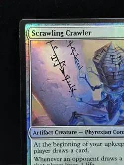 Scrawling Crawler Rare #0132 Foundations Magic the Gathering Foil Near Mint - Image 4