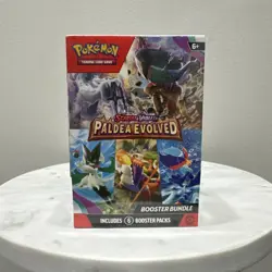 Paldea Evolved Booster Bundle 6 Packs Scarlet & Violet Pokemon TCG *SEALED/NEW* 820650853623 - Image 1