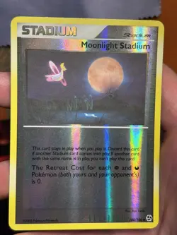 Moonlight Stadium 100/106 Great Encounters Reverse Holo Pokemon TCG 2008 - Image 3