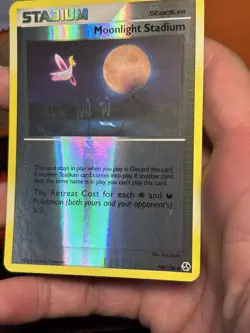 Moonlight Stadium 100/106 Great Encounters Reverse Holo Pokemon TCG 2008 - Image 5