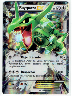 Pokemon 1x Rayquaza - 75/108 XY - Ciel rugissant - Ultra-Rare Ex - NM - Image 1