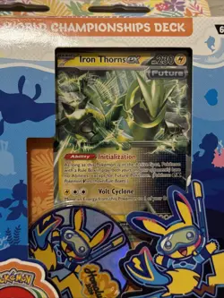 Pokemon 2024 World Championship Deck Crushing Thorn Iron Thorns Ex New Sealed - Image 2