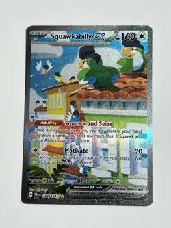 Squawkabilly ex 264/193 Pokemon Paldea Evolved Special Illustration Rare NM - Image 1
