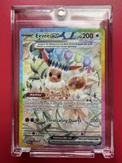 Eevee ex 167/131 Sv: Prismatic Evolutions Holo Pokemon TCG - NM🇺🇸 - Image 1