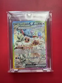 Eevee ex 167/131 Sv: Prismatic Evolutions Holo Pokemon TCG - NM🇺🇸 - Image 3