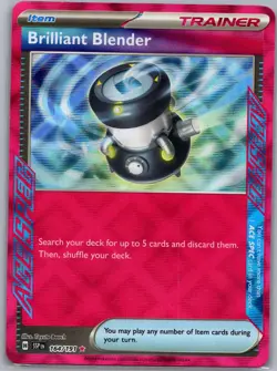 Brilliant Blender 164/191 - Pokemon SV08: Surging Sparks - Ace Spec Rre (NM) - Image 1