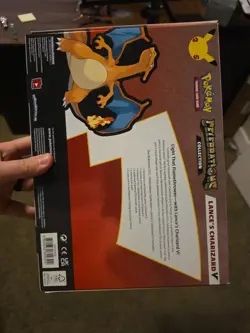 Pokemon TCG: Celebrations Collection Box Lance's Charizard V New Sealed Pikachu - Image 2