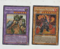 Lot de 2 Cartes Yu-Gi-Oh! 2007 CT04-FR004 Neos Geant, HEROS Elemental FR001 GOOD - Image 1