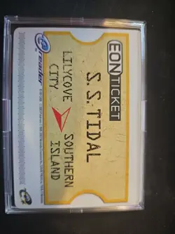 EON TICKET Pokemon E-Reader Event Card TCG GBA 3DS Unlockable Content RARE - Image 2