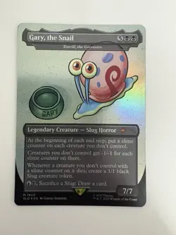 Gary the Snail Foil Borderless MTG Magic the Gathering Card NM Near Mint SLD - Image 1