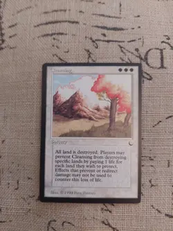 Cleansing, Worldly Tutor, Frozen Shade, Shivan Dragon - Image 1