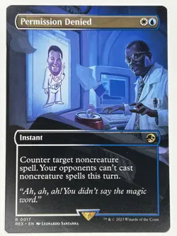 Permission Denied (Borderless) R Universes Beyond: Jurassic World Collection 17 - Image 1