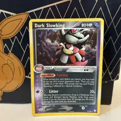 2004 Pokemon Dark Slowking 9/109 Team Rocket Returns Holo Rare - Image 1