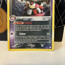2004 Pokemon Dark Slowking 9/109 Team Rocket Returns Holo Rare - Image 2