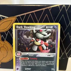 2004 Pokemon Dark Slowking 9/109 Team Rocket Returns Holo Rare - Image 3
