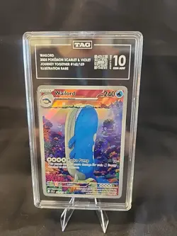 Pokemon 2025 Wailord 162/159 IR Scarlet & Violet - Journey Together TAG 10 - Image 1