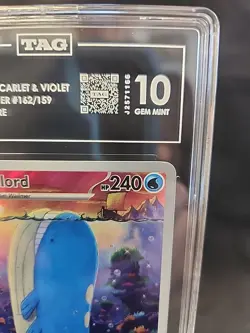 Pokemon 2025 Wailord 162/159 IR Scarlet & Violet - Journey Together TAG 10 - Image 5