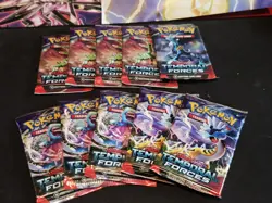 Pokemon TCG Temporal Forces 10x booster packs NEW & SEALED - Image 1