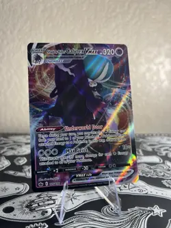 Pokemon TCG: Shadow Rider Calyrex VMAX #75/198 Chilling Reign NM - Image 1