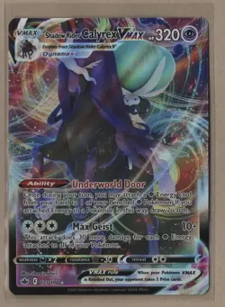 Pokemon TCG: Shadow Rider Calyrex VMAX #75/198 Chilling Reign NM - Image 3