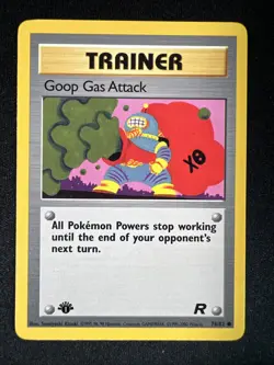 Pokemon Team Rocket 1st Edition Common Goop Gas Attack #78 NM - Image 1