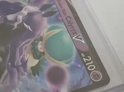 Shadow Rider Calyrex V 74/198 Ultra Rare Chilling Reign Pokemon TCG NM (001) - Image 3