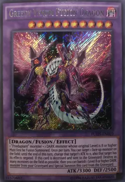 Greedy Venom Fusion Dragon - FUEN-EN010 - Secret Rare - Unlimited Edition Near M - Image 1
