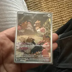 Spearow 151/132 Mega Evolutions Full Art Illustration Rare Pokemon Card mint - Image 1