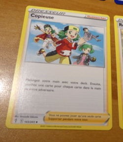 POKEMON EVOLUTION CELESTE FRANCAISE CARD CARTE Copieuse 143/203 JCC FR ** - Image 1
