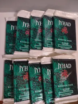 1994 Jyhad/ Vampire 10 Sealed 19-Card Booster Packs - Image 1