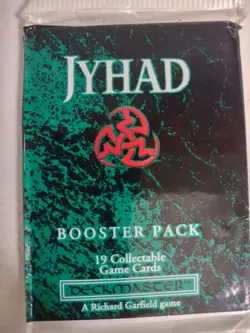 1994 Jyhad/ Vampire 10 Sealed 19-Card Booster Packs - Image 2