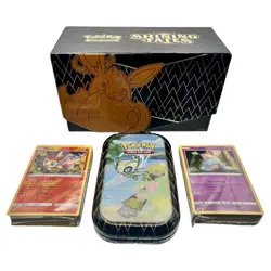 Pokemon Cards Lot Bundle Approx. 800 Cards Shining Fates: 1 Box, 1 Tin, 2 Packs - Image 1