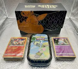 Pokemon Cards Lot Bundle Approx. 800 Cards Shining Fates: 1 Box, 1 Tin, 2 Packs - Image 2