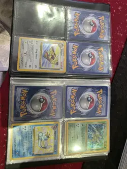 Pokemon Card Base floder with some cards Very Good Condition. - Image 3