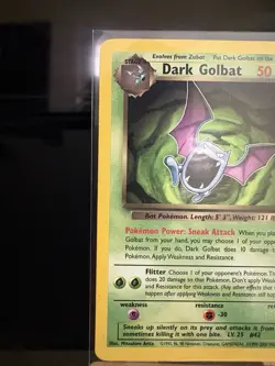 DARK GOLDBAT - 24/82 - Team Rocket LP - Regular Rare - Pokemon TCG Card - Image 2