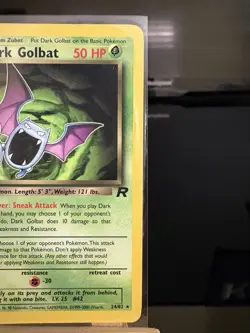 DARK GOLDBAT - 24/82 - Team Rocket LP - Regular Rare - Pokemon TCG Card - Image 3
