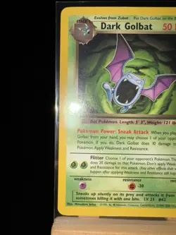 DARK GOLDBAT - 24/82 - Team Rocket LP - Regular Rare - Pokemon TCG Card - Image 5
