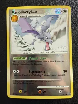 Pokemon Card - Aerodactyl Reverse Holo 15/100 - Majestic Dawn - Image 1