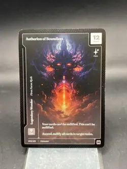 Aetherion of Boundless Mythic Non-Foil Card Wonders of the First 003/401 SSP - Image 1